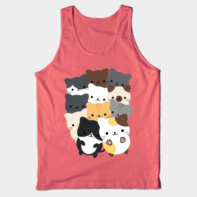 Cats and cats Tank Top by Domichan